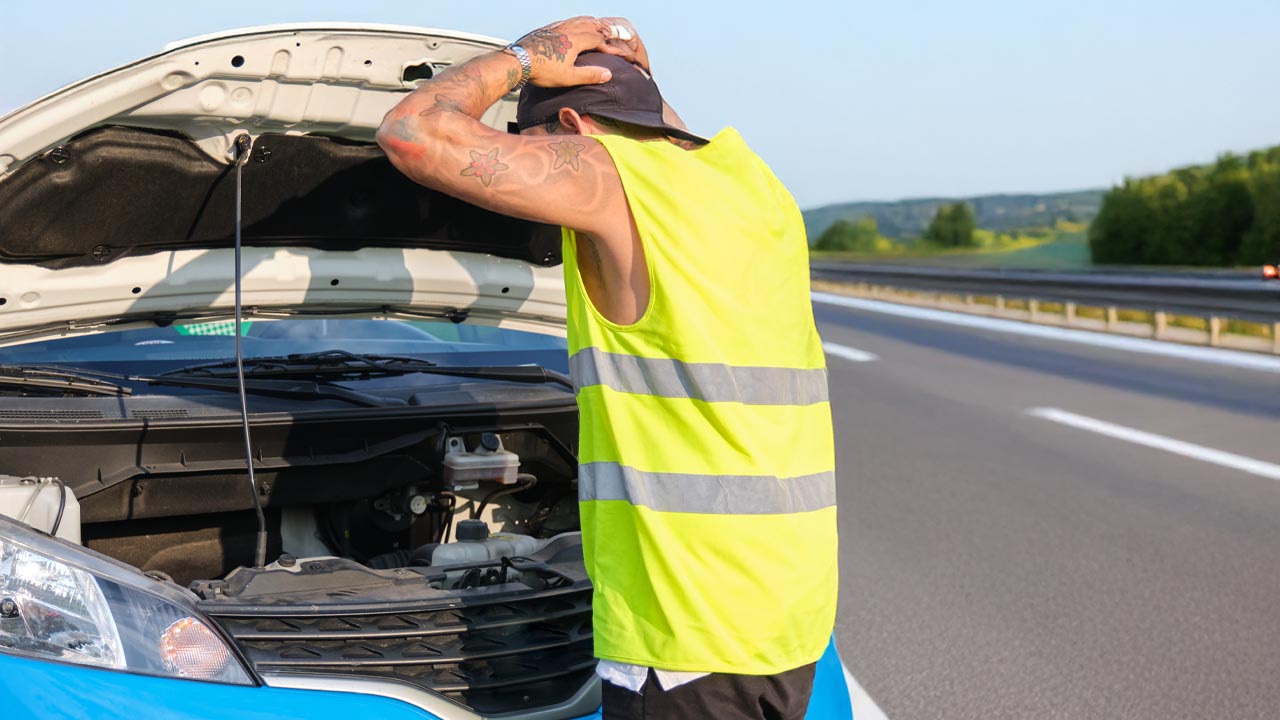 Auto mit Motorschaden verkaufen Pannenhilfe auf Autobahn